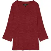 Vero Moda Vmbrianna 3/4 V-Neck Blouse Boo