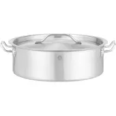 Hendi Kochtopf, niedrig - mit Deckel, ,8,5L, 320x(H)110mm