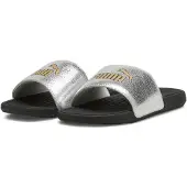 Puma Cool Cat 2.0 Metallic Shine Silver Gold Black Größe EU 39
