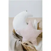 Babys Only Kissen Stern Teddyfutter Sense Weiß