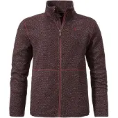 Schöffel Fleece Jacket Aurora Men dark burgundy (2965) 52