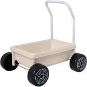 Plasto Lauflernwagen, Beige, Babyspielzeug