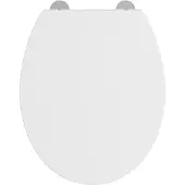 Schutte Duroplast WC-Sitz WHITE, PREMIUM, mit Absenkautomatik und Schnellverschluss