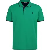 U.S. POLO ASSN. Poloshirt in Grün - 3XL