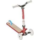 Yvolution Roller Classic Glider rot - Dreirad Kinderroller verstellbar