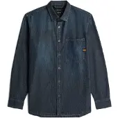G-Star Raw Herren Hemden Regular 1-pkt Shirt L - Blauw - Größe L