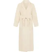 Hunkemoller Weicher Fleece-Bademantel Weiß
