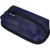 Pelikan Quattro Twill, Weiches Federmäppchen, Twill, Navy, Einfarbig, Reißverschluss, Erwachsene/Kinder