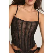 Hunkemoller Bustier Sylvia Schwarz