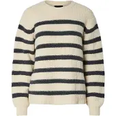 Pieces Pcklara Ls O-Neck Knit Pwp mm