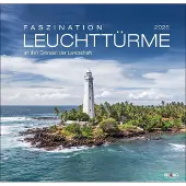 Merkloos Insel-Leuchtturm-Kalender 2026 – 12 farbige Bilder