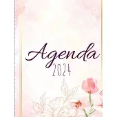 Merkloos Jahreskalender 2024 mit Planer