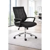 Xl Moebel Gmbh Bürostuhl mit ergonomischer Rückenlehne und gepolsterter Sitzfläche