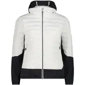 CMP Woman Jacket Hybrid FIX Hood b.co gesso (A143) 38