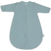 Jollein Baby Schlafsack mit abnehmbaren Ärmeln Rund Ajour - Sea Green