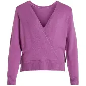 Vila Ril Wrap Pullover Mit V-ausschnitt