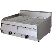 Virtus Gas-Wassergrill, Tischmodell, 2 Zonen (AJZ0030)