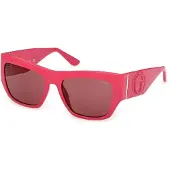 GUESS GU00252 Pink/monocolor 54/17/135 Damen Sonnenbrillen
