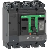 Schneider Electric Electric C10R4TM040 Kompaktleistungsschalter ComPacT NSX100R mit TM40D 4P4D 40A, 200kA/415V AC