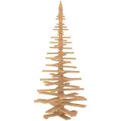 Syfax Holz Weihnachtsbaum KOTKA 210 cm Massives Kiefernholz