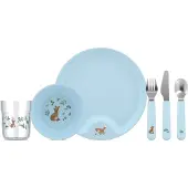 Mepal Mio Kindergeschirr-Set 6-teilig - Little Dutch - Little Dutch - Forest Friends