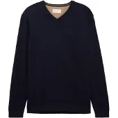 Tom Tailor 1038427 Basic Knit Pullover Mit V-ausschnitt