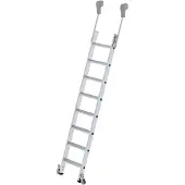 Sonstiges MUNK Aluminium-Regalleiter fahrbar 8 Stufen