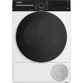 Whirlpool C WD 94M WBS SPT, Freistehend, Frontlader, Wärmepumpe, Weiß, Drehregler, Berührung, Links