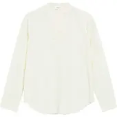 s.Oliver Feincord-Bluse mit Stehkragen