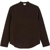 s.Oliver Feincord-Bluse mit Stehkragen
