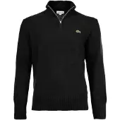 Lacoste - Ah3052-53 Pullovers Zwart Ah3052-53 - Größe 3 - schwarz
