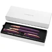 Pelikan Tintenroller Füllhalter & Roller Jazz Noble Elegance im Set, Viola