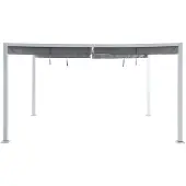 Hespéride Laubenplane "zalya" schiefer 2,9x1,9m für laube "zalya" 4x3m -