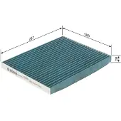 Bosch Innenraumfilter BOSCH 0 986 628 554