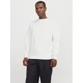 Jack & Jones "JJEBRADLEY mit Rippbündchen für Alltag und Freizeit", Materialmix, relaxed fit