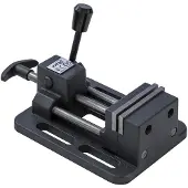 Dripio Bohrerschraubstock 75 mm, Profi-Schnellschub, Präzisionsbacken