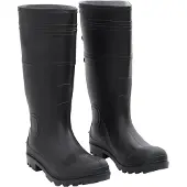vidaXL Gummistiefel Schwarz Größe 43 PVC