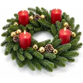 Relaxdays Adventskranz