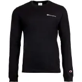 Champion Longsleeve "Longsleeve Athletic Jersey Combed 180 LS Tee 1er Pack", Herren, Gr. XXL, schwarz, Shirts Longsleeve