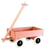 Egmont toys Bollerwagen Holz 47x27x35 cm