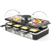 Livoo DOC372N, 8 Person(en), Metall, Grau, Rechteckig, Leistung, 420 x 230 mm