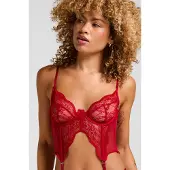 Hunkemoller Bustier Isabelle Rot