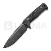 Lionsteel T5 - Blackwash - Micarta Black Messer