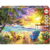 Educa Playa Del Amor-puzzle 1000 Stücke