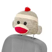 Bell Automotive 22-1-56705-8 Sock Monkey Sitzkappen Kopfstütze Bezug