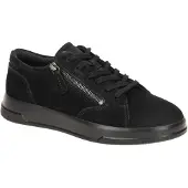 Ecco Move Zip Lace Sneaker schwarz/kies 42