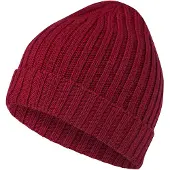 Falke Strickmütze "Mütze", Damen, Gr. onesize, rot velvet (8264), Mützen Strickmütze