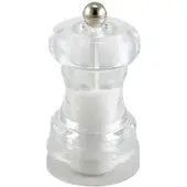 Genware Salz-/Pfeffermühle, Acryl, transparent - 10cm"