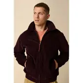 Sissy-Boy Donkerbruine Corduroy Bomber Jack | Größe: XL