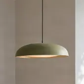 LINDBY Hängelampe Florie , grün, für Wohn- / Esszimmer, Metall, Modern, Pendelleuchte